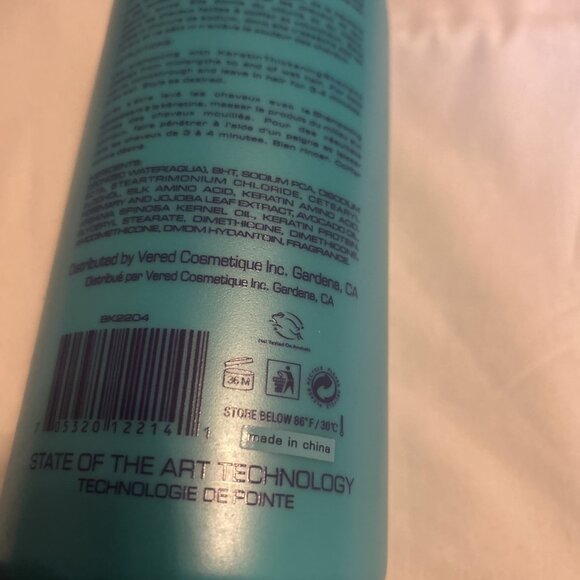 Bio Keratin Thickening Conditioner for Fine & Limp Hair 33.8 oz New Color Safe - Picture 8 of 9